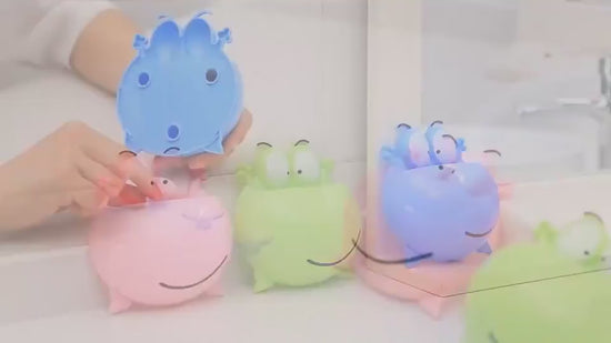 Creative Cartoon Frog Toothbrush Holder